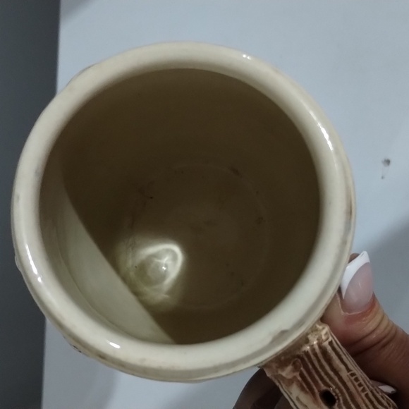 Beer Stein mug couple with church theme blue and cream - Picture 7 of 9